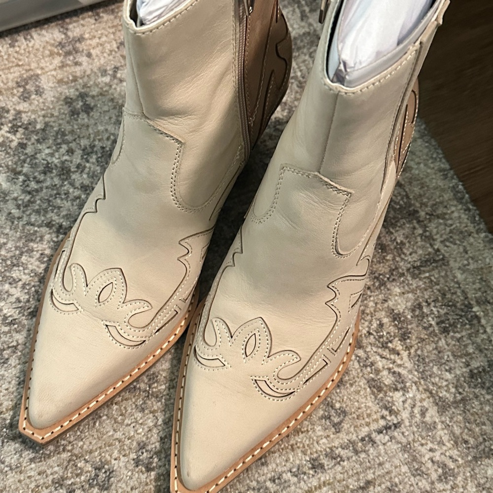 Dolce Vita Western Ankle Boots